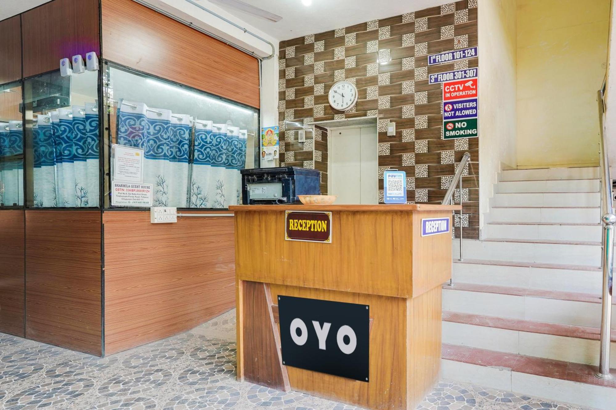 Super Hotel O Sharmila Guest House Kottakuppam Esterno foto